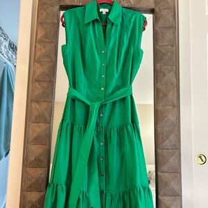 NWOT stunning emerald green dress